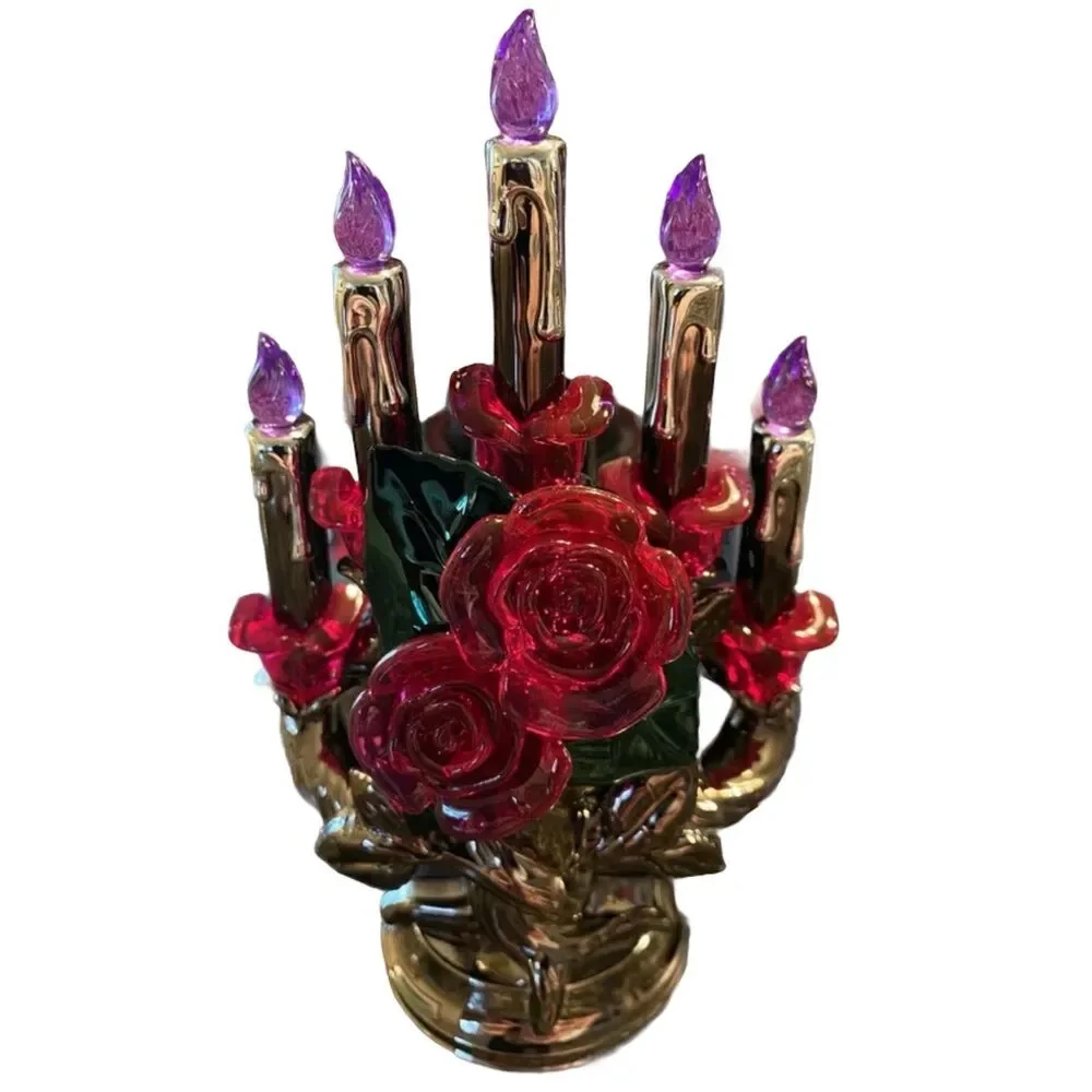 Bath & Body Works Wallflowers Plug Gothic Roses Candelabra Night Light Halloween